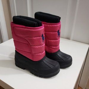 Ralph Lauren Polo little girls snow winter boots
